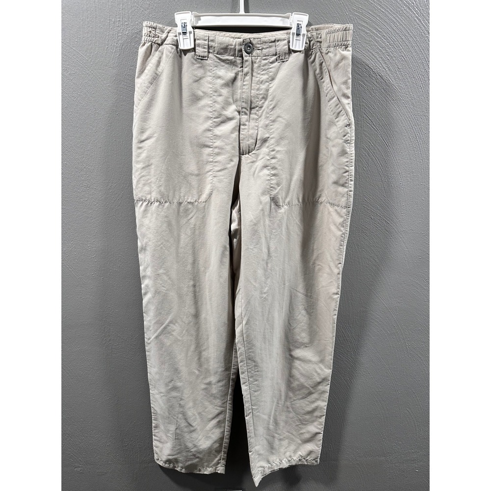 Vintage Patagonia Womens Utility Hiking Pants Tan Khaki High Rise Size12 82090SP